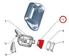 Gâche de Serrure De Porte