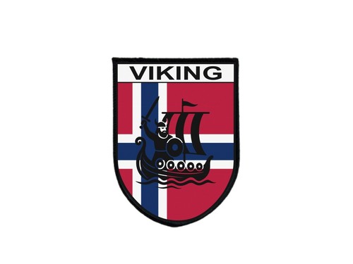 Ecusson patch drapeau - drapeau, viking