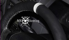 Couvre Volant En Cuir Noir