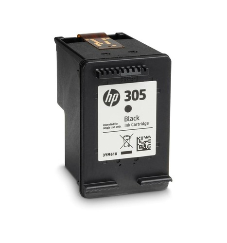 Une cartouche 305 noire - cartouche, hp