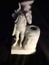 Encrier Porcelaine Vieux Paris Nap III