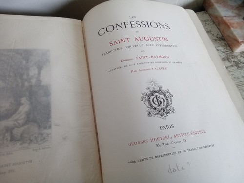 Les confessions saint - les,