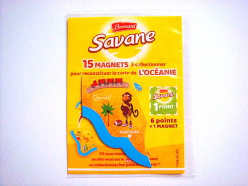 Magnet savane brossard carte - magnet,