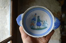 Ancien Bol à Oreilles Henriot