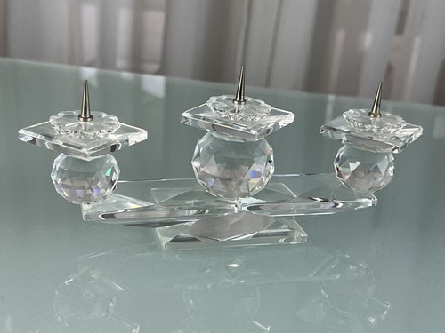 Figurine swarovski bougeoir - swarovski,