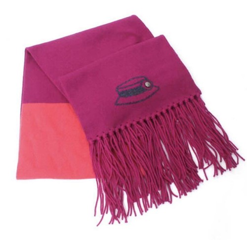 Chanel écharpe longue franges - écharpe,