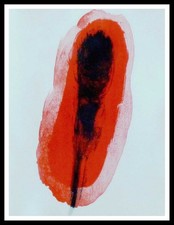 Joan MIRO : l'anneau, Lithographie originale 1961