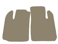 Basic Tapis de sol pour Fiat Doblo Cargo front 2001-2009 Beige ensemble
