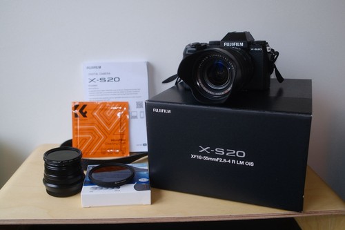 Fuji s20 xf 18 55mm - x-s20, +
