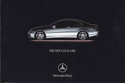 Catalogue brochure amg clk55 - brochure,