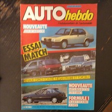 Auto hebdo 426 Alfa Roméo