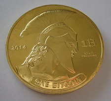 PIECE MEDAILLE 1 BITCOIN