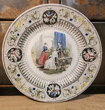 Assiette Parlante Faïence