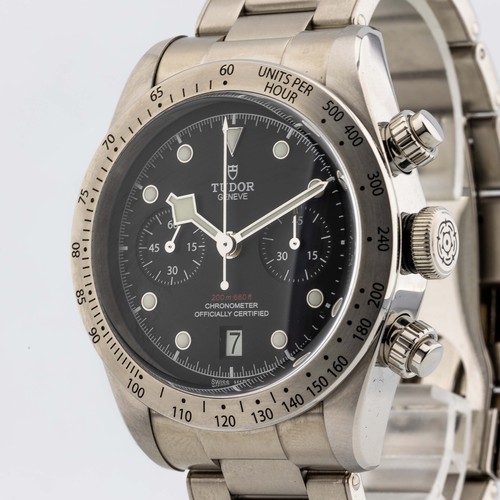 Tudor black bay chronograph - black,