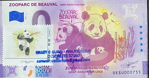 Billet euro philathelique - billet, 0