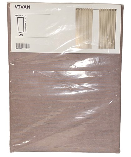 Ikea vivan curtain panels - ikea,