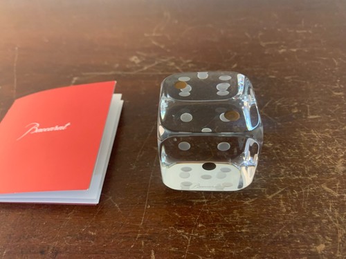 Presse papier cube dé - , en