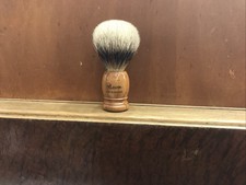 SHAVING BRUSH PLEATED PURE