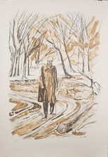 Charles De Gaulle - Lithographie Pierre Duc - 300 exemplaires- 1990