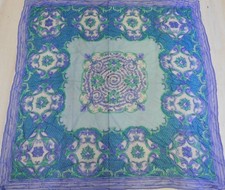 Foulard 100% Pura Soie Vintage