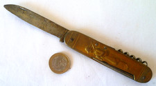 COUTEAU ANCIEN PLIANT 3 PIÈCES COURSOLLE