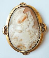 Grande broche médaillon