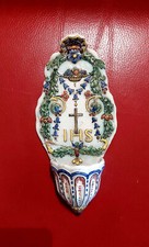 BENITIER FAIENCE ROUEN QUIMPER