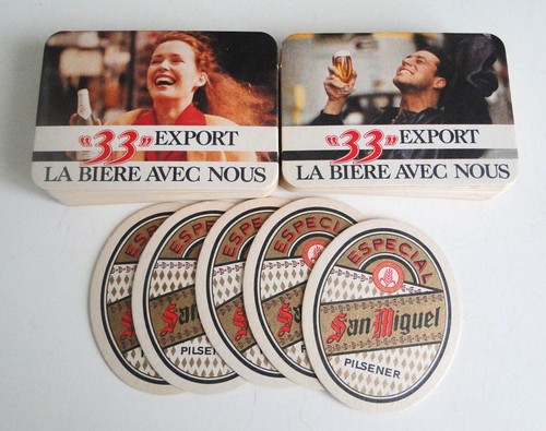 Lot sous bock - lot, 34