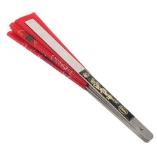  Éventail traditionnel chinois Taichi Kungfu pliable en acier inoxydable pour