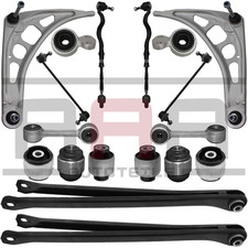 BMW 3 E46 318D 320D 330D 320CD 330CD KIT BRAS DE SUSPENSION AVANT ARRIÈRE 18 PCS