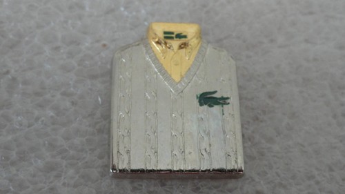Pin polo lacoste gris - pin,