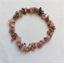Bracelet Baroque pierres naturelles Rhodonite