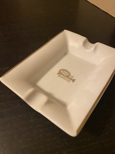 Cendrier porcelaine hôtel - cendrier, de
