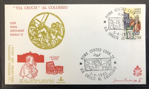 Fdc vatican pope - fdc,, john
