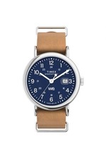 Timex Weekender 40 mm Montre à bracelet en cuir TW2W86800