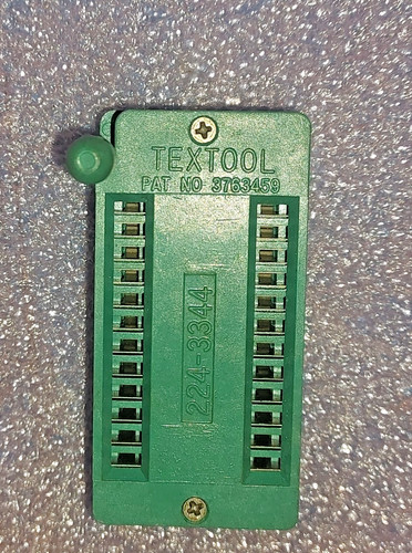 Textool 224 334 zif - textool, socket