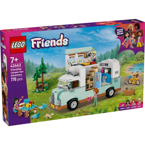 Lego 42663 camping - lego, camping-car