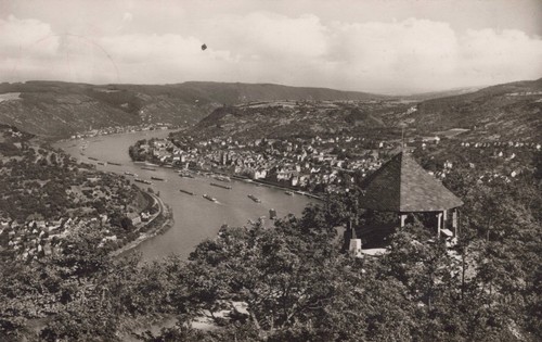 Boppard rhein vue depuis - rhein,