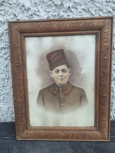 Photo encadrée soldat - encadrée,
