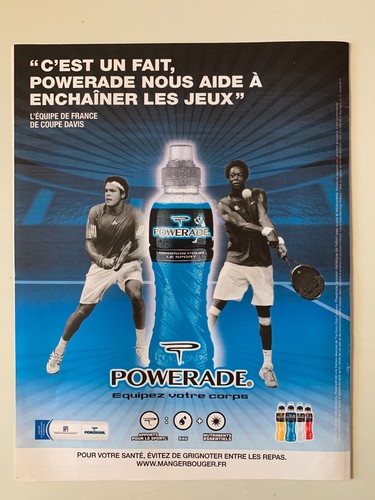 Publicite powerade equipe - publicite,