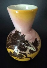 Vase à cigales en céramique faience Saint Jean du Désert - Marseille - 18,5 cm