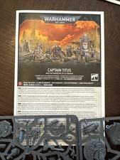 War hammer 40k Captain Titus