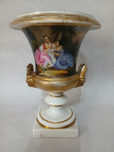 Vase médicis porcelaine de - vase,