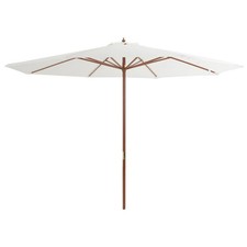 Parasol avec mât en bois 350