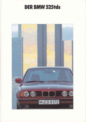 Catalogue brochure bmw 525 - brochure,