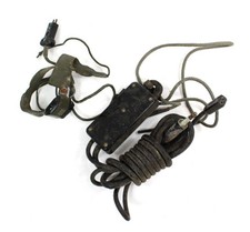 Ensemble radio pour tankiste US - US ARMY WW2  ( matériel original )