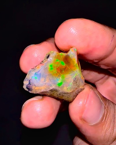 Opal feu naturel - opal,,
