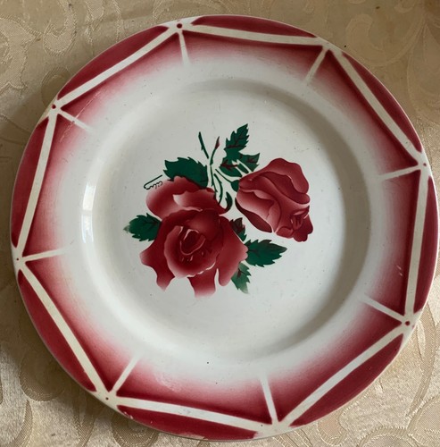Assiette ancienne digoin - assiette,