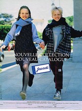 PUBLICITE ADVERTISING 035  1998  JACADI   vetements enfants nouvelle collection