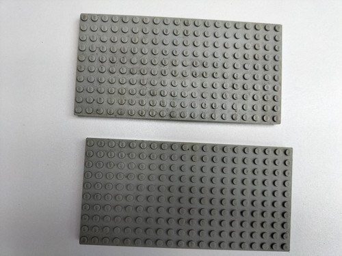 Lego 700 plaques gris - x,